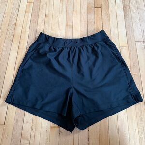 Women's Black Athletic Shorts